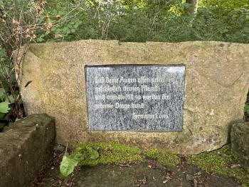 Lothar Ritter (1927-2002) (Gedenkstein & Ruhebank) (Seeberg am Siebleber Teich) (Gotha)